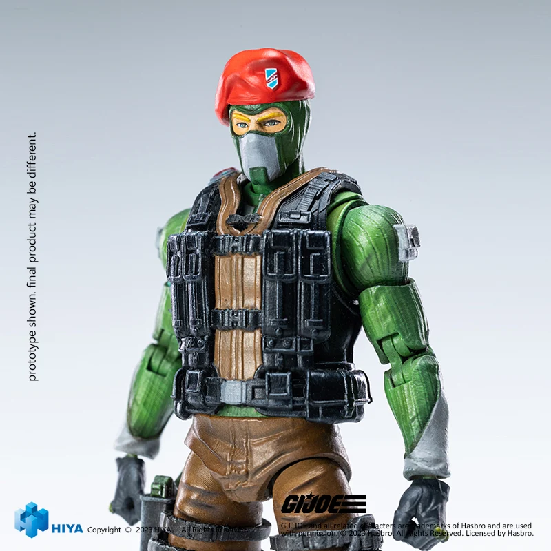 HIYA Exquisite Mini Series 1/18 Scale 4 Inch G.I.Joe Beach Head Action Figure - Image 8