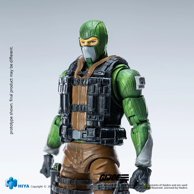 HIYA Exquisite Mini Series 1/18 Scale 4 Inch G.I.Joe Beach Head Action Figure - Image 9