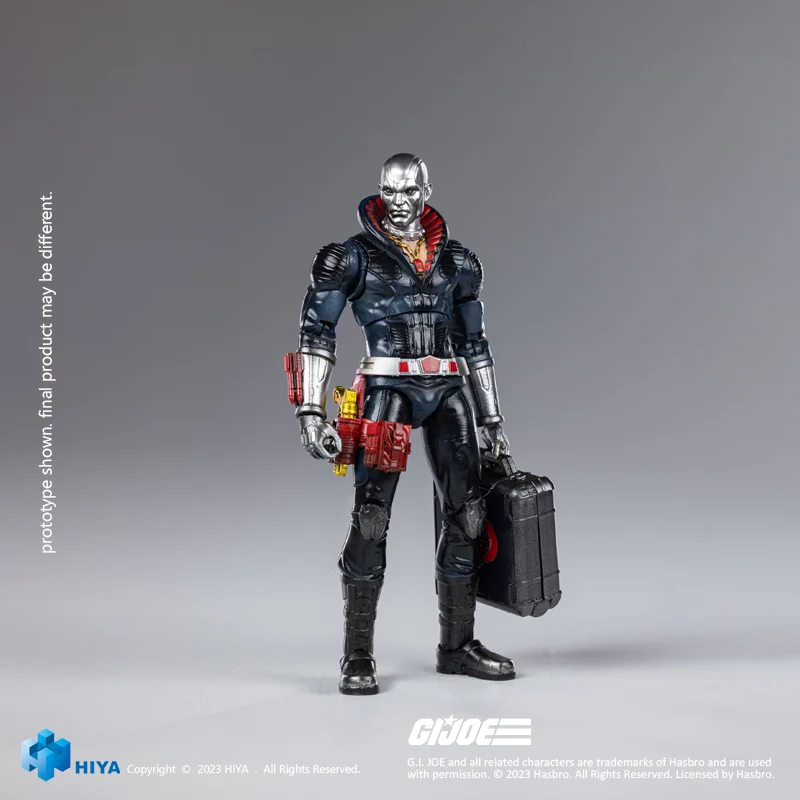 HIYA Exquisite Mini Series 1/18 Scale 4 Inch G.I.Joe Destro Action Figure - Image 7