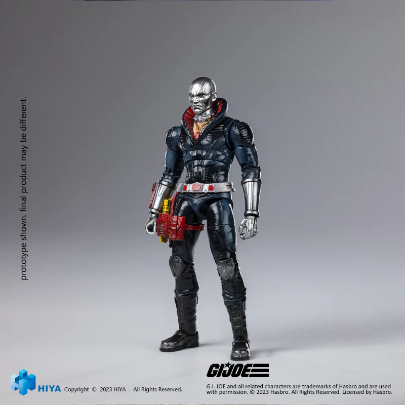 HIYA Exquisite Mini Series 1/18 Scale 4 Inch G.I.Joe Destro Action Figure - Image 8