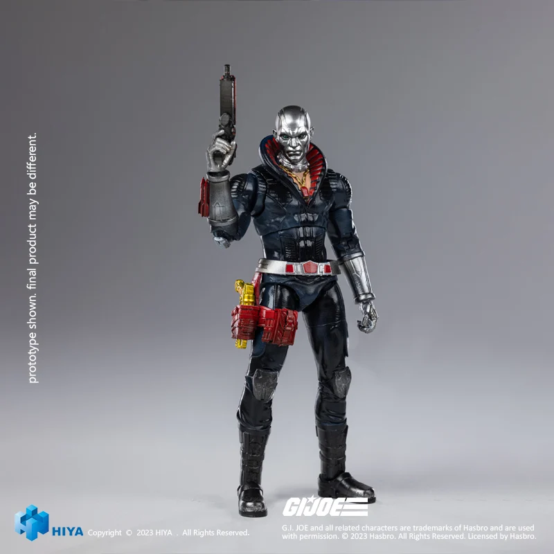 HIYA Exquisite Mini Series 1/18 Scale 4 Inch G.I.Joe Destro Action Figure - Image 9