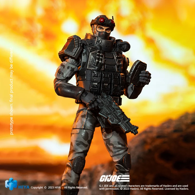HIYA Exquisite Mini Series 1/18 Scale 4 Inch G.I.Joe Firefly Action Figure - Image 3