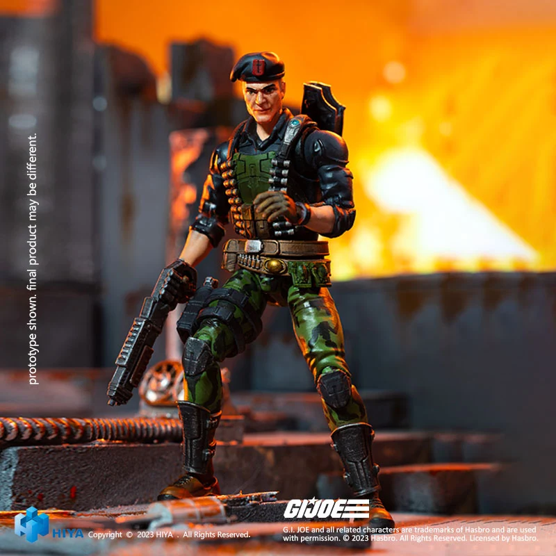 HIYA Exquisite Mini Series 1/18 Scale 4 Inch G.I.Joe Flint Action Figure - Image 3