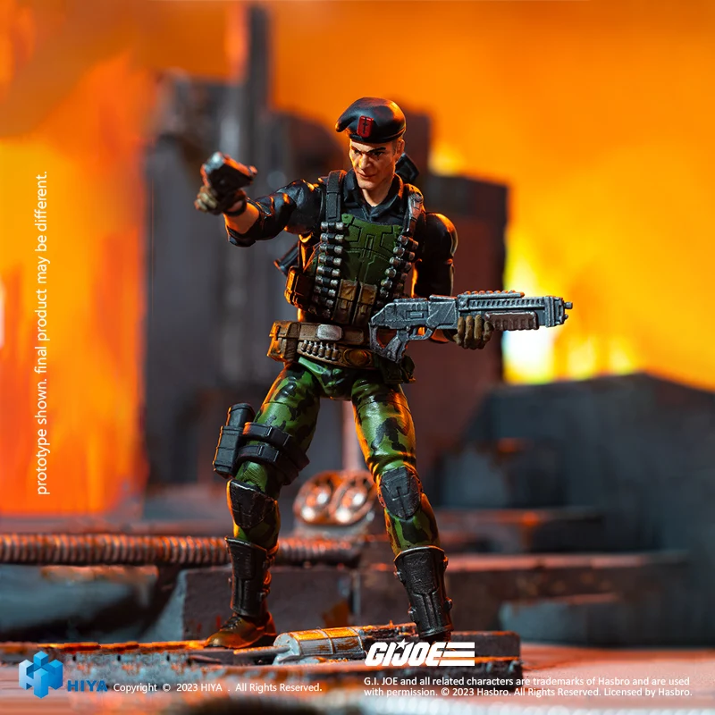 HIYA Exquisite Mini Series 1/18 Scale 4 Inch G.I.Joe Flint Action Figure - Image 5