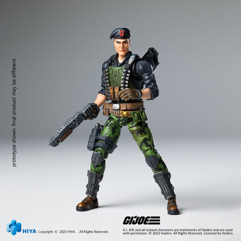 HIYA Exquisite Mini Series 1/18 Scale 4 Inch G.I.Joe Flint Action Figure - Image 7