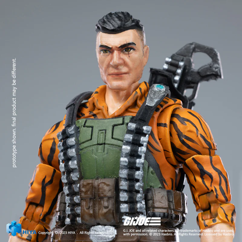 HIYA Exquisite Mini Series 1/18 Scale 4 Inch G.I.Joe Flint Tiger Force Ver. Action Figure - Image 10