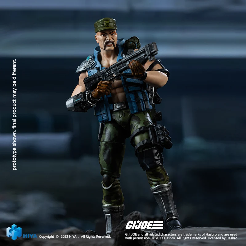 HIYA Exquisite Mini Series 1/18 Scale 4 Inch G.I.Joe Gung-Ho Action Figure - Image 5