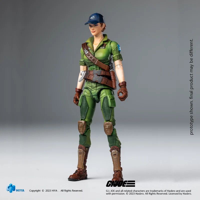HIYA Exquisite Mini Series 1/18 Scale 4 Inch G.I.Joe Lady Jaye Action Figure - Image 9