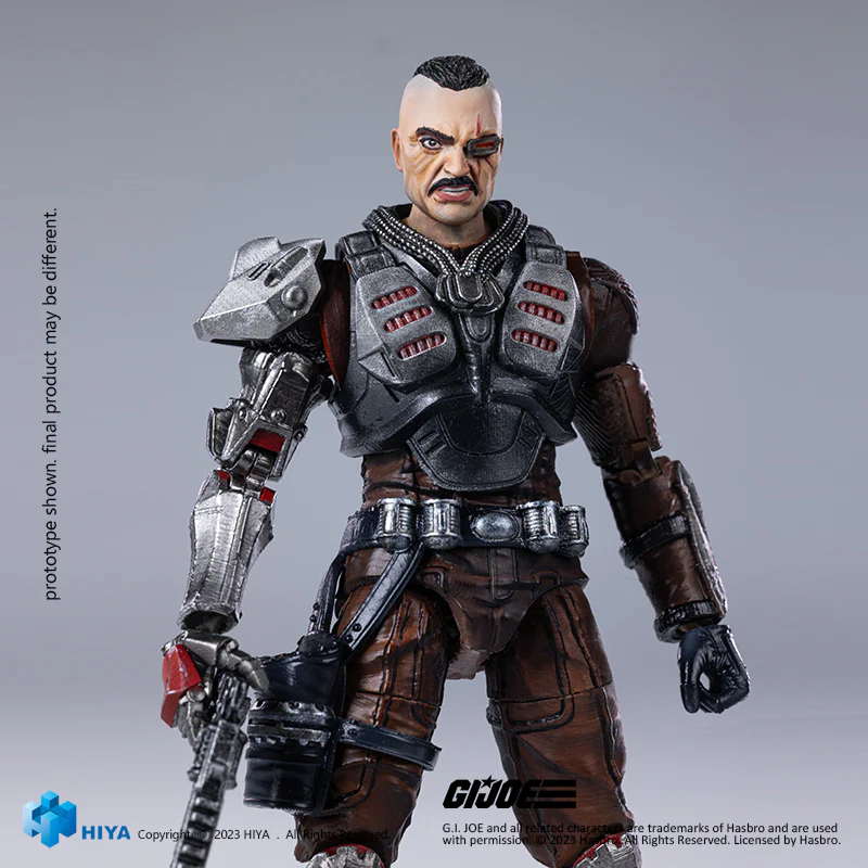 HIYA Exquisite Mini Series 1/18 Scale 4 Inch G.I.Joe Major Bludd Action Figure - Image 11