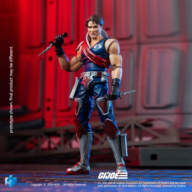 HIYA Exquisite Mini Series 1/18 Scale 4 Inch G.I.Joe Tomax Action Figure - Image 3