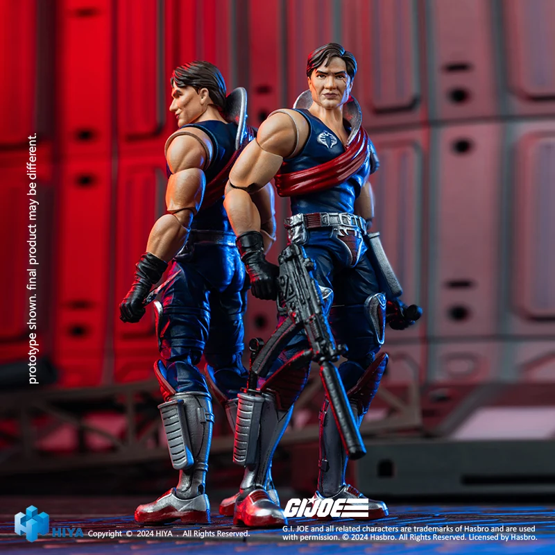 HIYA Exquisite Mini Series 1/18 Scale 4 Inch G.I.Joe Tomax Action Figure - Image 6