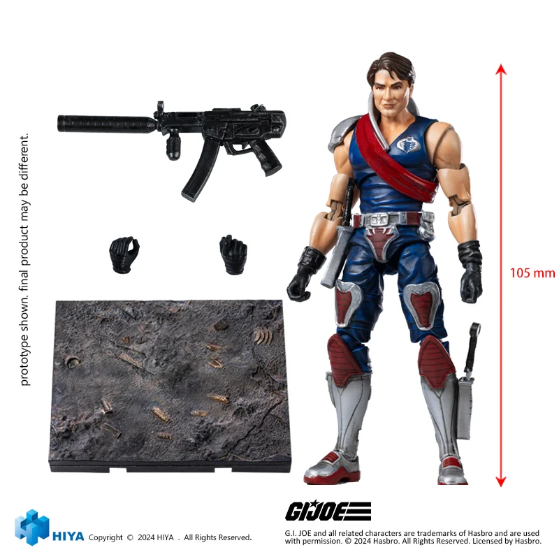 HIYA Exquisite Mini Series 1/18 Scale 4 Inch G.I.Joe Tomax Action Figure - Image 8