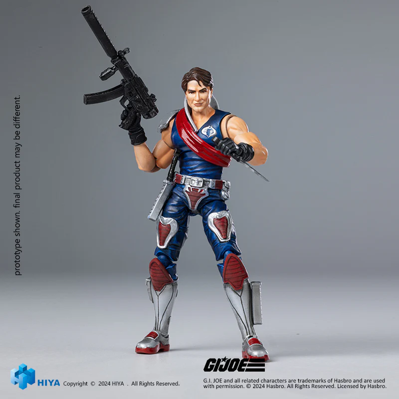 HIYA Exquisite Mini Series 1/18 Scale 4 Inch G.I.Joe Tomax Action Figure - Image 9