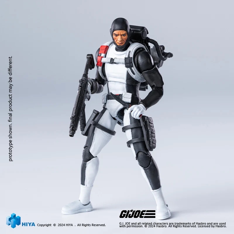 HIYA Exquisite Mini Series 1/18 Scale 4 Inch G.I.Joe Torpedo Action Figure - Image 10
