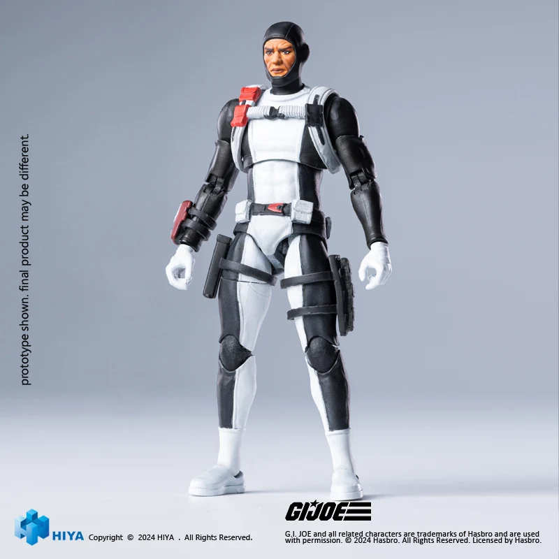 HIYA Exquisite Mini Series 1/18 Scale 4 Inch G.I.Joe Torpedo Action Figure - Image 8