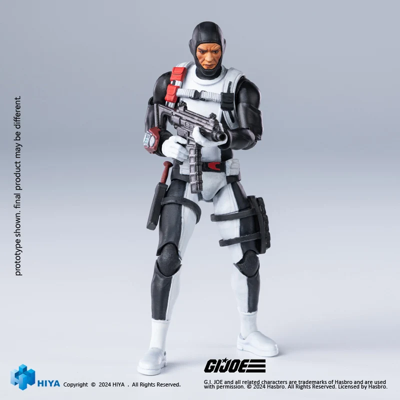 HIYA Exquisite Mini Series 1/18 Scale 4 Inch G.I.Joe Torpedo Action Figure - Image 9