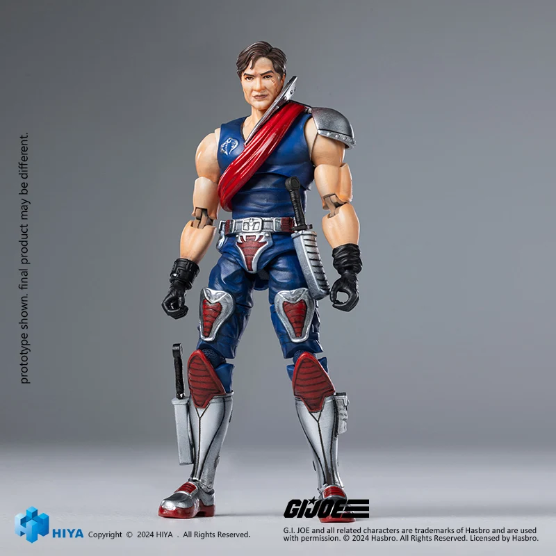 HIYA Exquisite Mini Series 1/18 Scale 4 Inch G.I.Joe Xamot Action Figure - Image 10