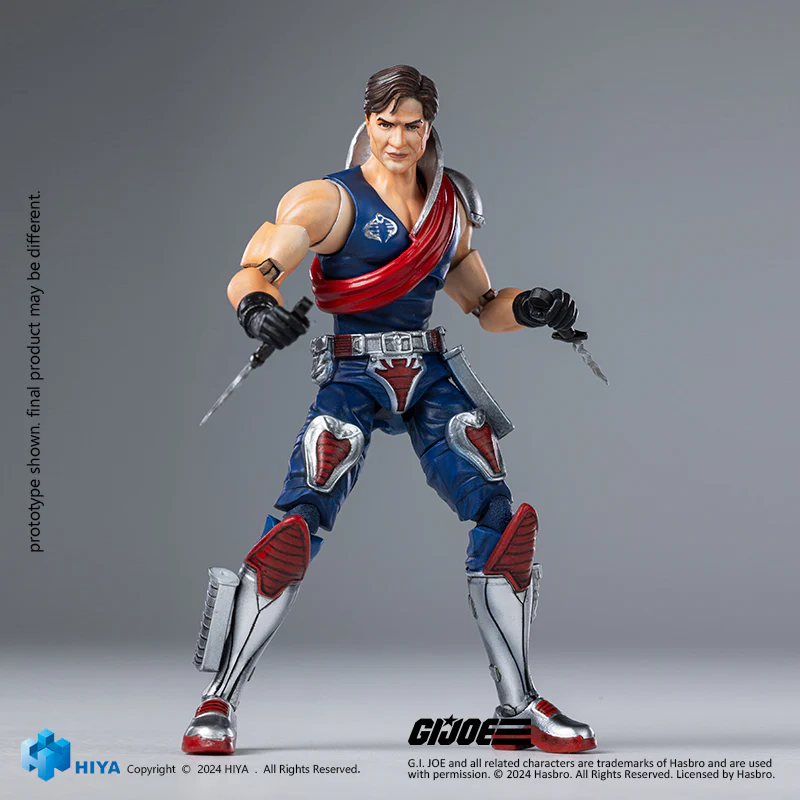 HIYA Exquisite Mini Series 1/18 Scale 4 Inch G.I.Joe Xamot Action Figure - Image 11