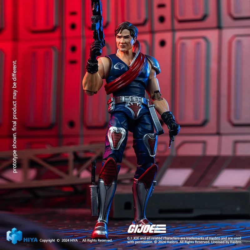 HIYA Exquisite Mini Series 1/18 Scale 4 Inch G.I.Joe Xamot Action Figure - Image 3