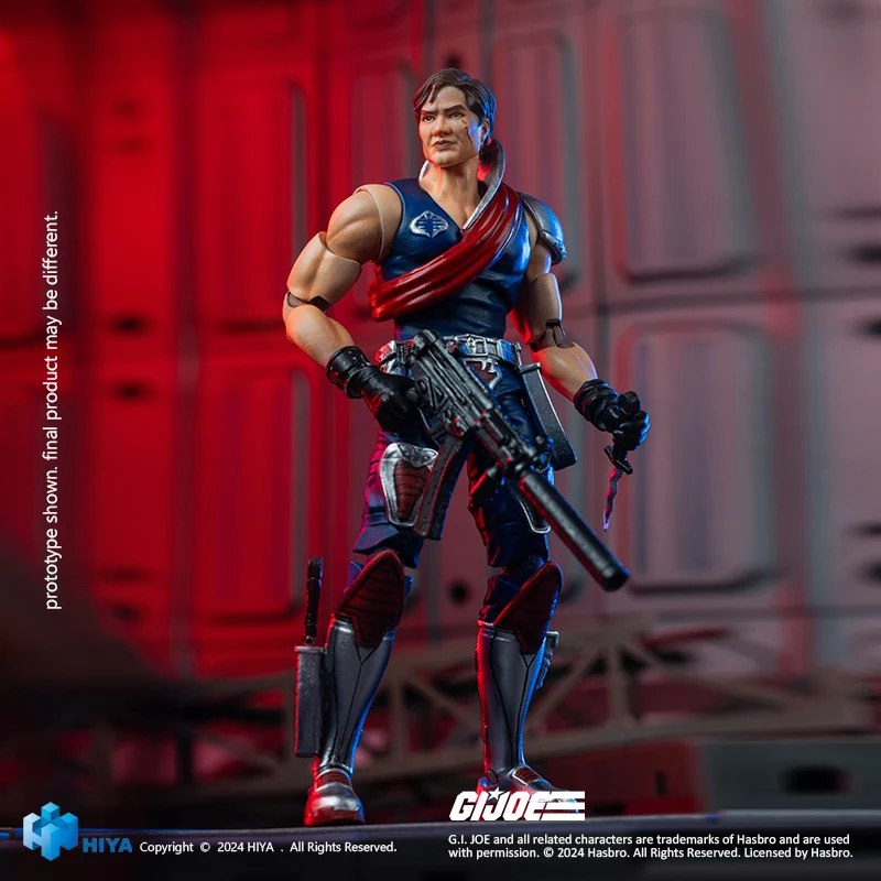 HIYA Exquisite Mini Series 1/18 Scale 4 Inch G.I.Joe Xamot Action Figure - Image 5