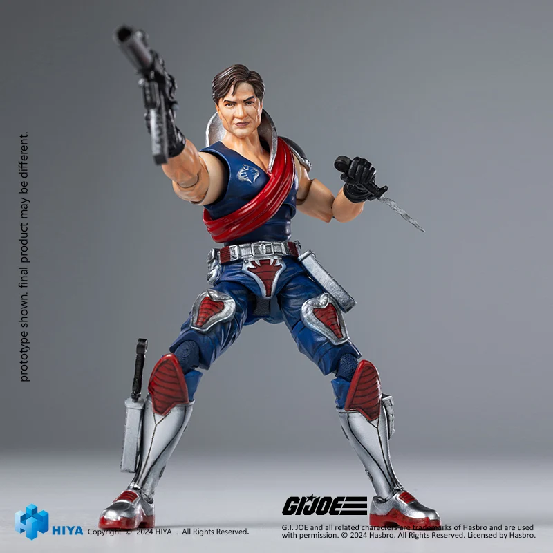 HIYA Exquisite Mini Series 1/18 Scale 4 Inch G.I.Joe Xamot Action Figure - Image 9