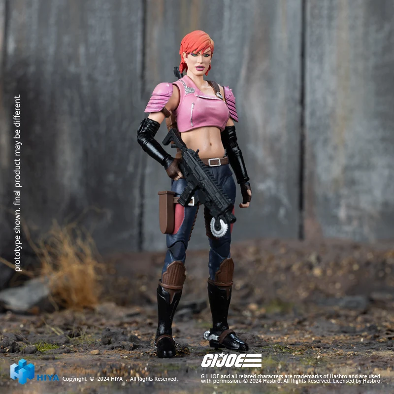 HIYA Exquisite Mini Series 1/18 Scale 4 Inch G.I.Joe Zarana Action Figure - Image 5