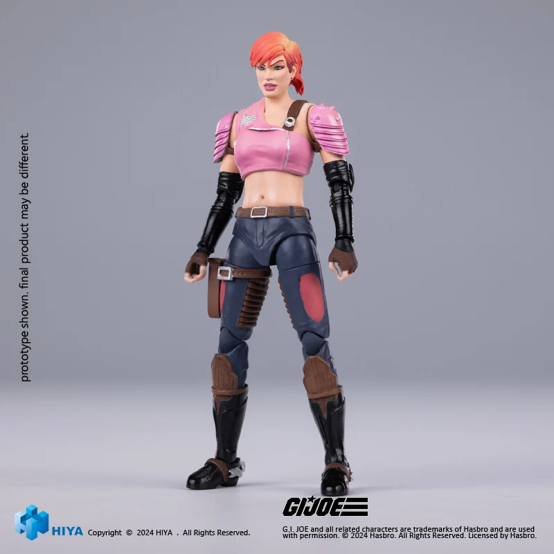 HIYA Exquisite Mini Series 1/18 Scale 4 Inch G.I.Joe Zarana Action Figure - Image 7