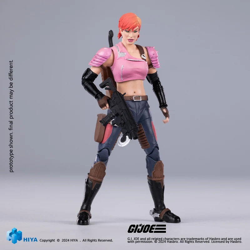 HIYA Exquisite Mini Series 1/18 Scale 4 Inch G.I.Joe Zarana Action Figure - Image 9