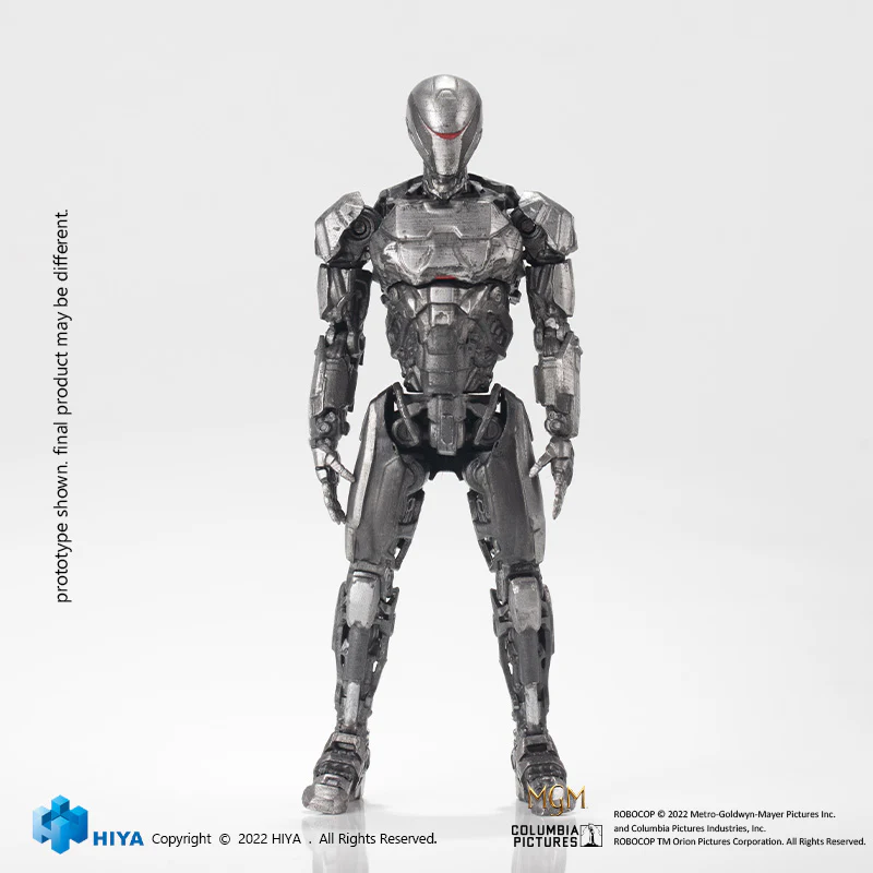HIYA Exquisite Mini Series 1/18 Scale 4 Inch ROBOCOP 2014 EM208 TWO PACK Action Figure - Image 8