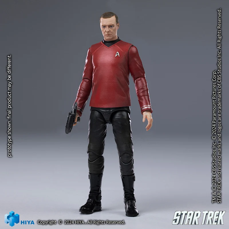 HIYA Exquisite Mini Series 1/18 Scale 4 Inch STAR TREK 2009 Scotty Action Figure - Image 7