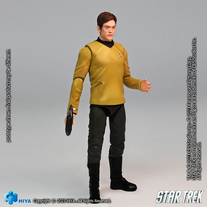 HIYA Exquisite Mini Series 1/18 Scale 4 Inch STAR TREK 2009 Sulu Action Figure - Image 8