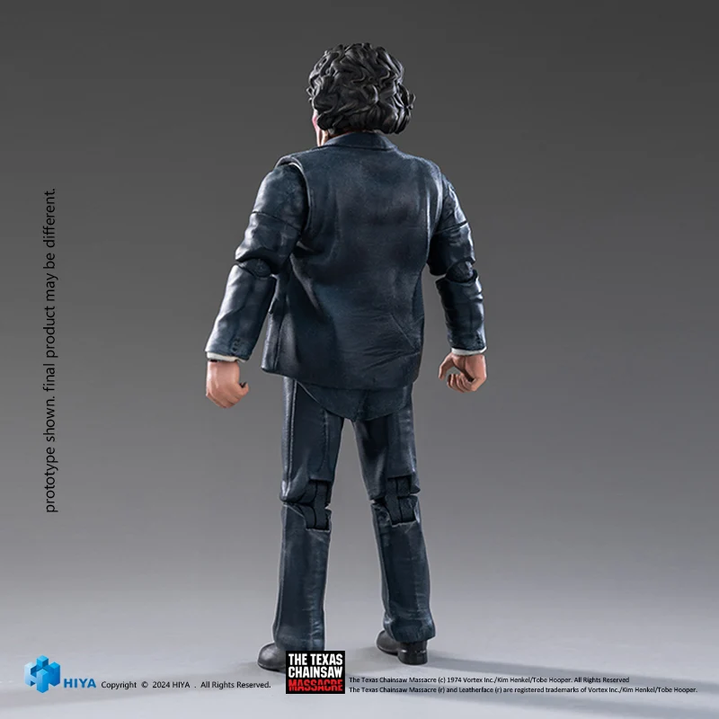 HIYA Exquisite Mini Series 1/18 Scale 4 Inch Texas Chainsaw Massacre 1974 LeatherFace - Pretty Woman Mask Action Figure - Image 11