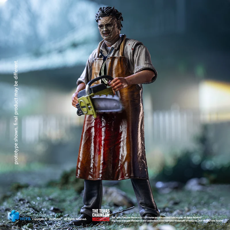 HIYA Exquisite Mini Series 1/18 Scale 4 Inch Texas Chainsaw Massacre LeatherFace - Killing Mask Action Figure - Image 3