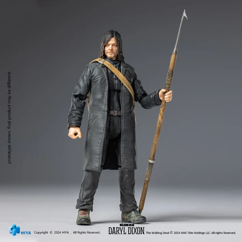 HIYA Exquisite Mini Series 1/18 Scale 4 Inch The Walking Dead Daryl Dixon Daryl Action Figure - Image 10