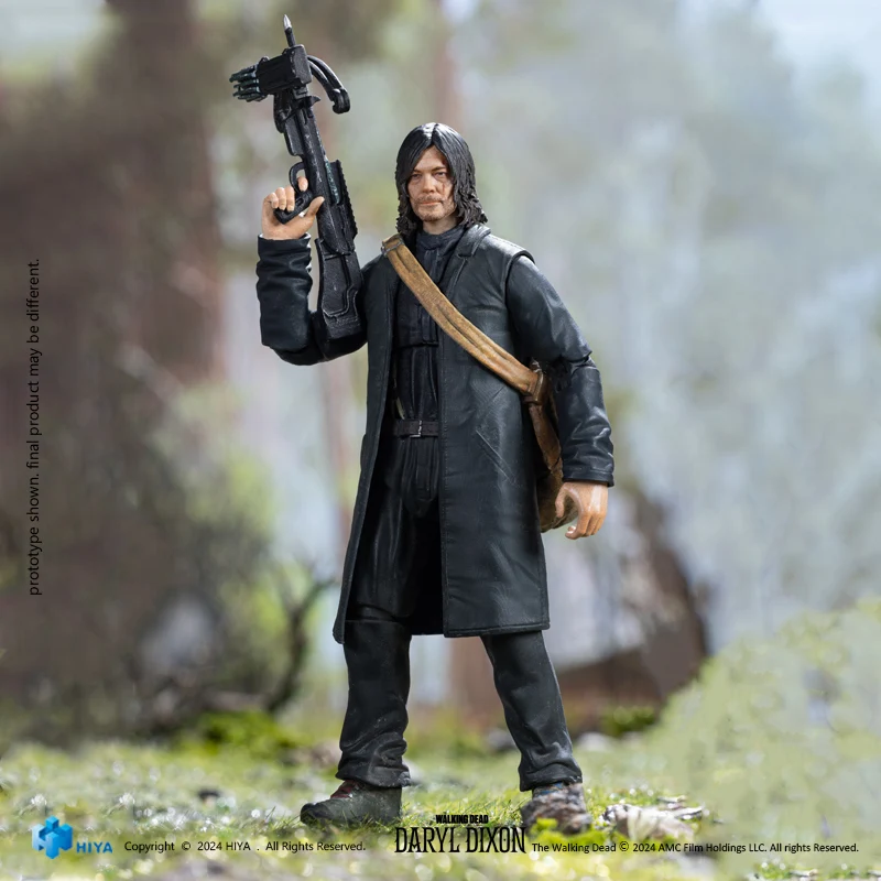 HIYA Exquisite Mini Series 1/18 Scale 4 Inch The Walking Dead Daryl Dixon Daryl Action Figure - Image 3