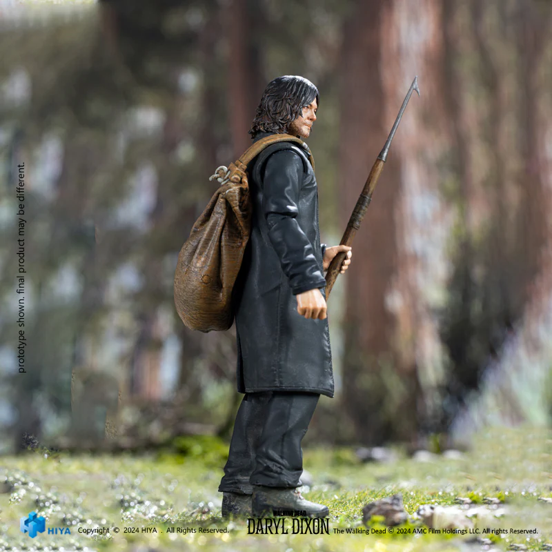 HIYA Exquisite Mini Series 1/18 Scale 4 Inch The Walking Dead Daryl Dixon Daryl Action Figure - Image 5