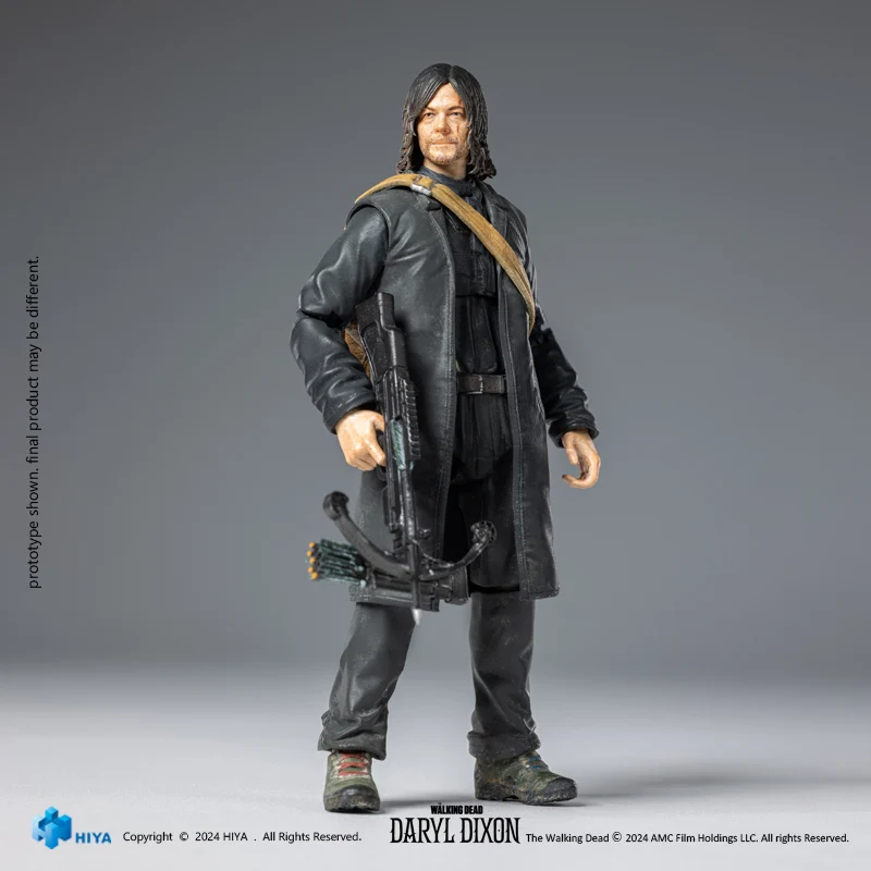 HIYA Exquisite Mini Series 1/18 Scale 4 Inch The Walking Dead Daryl Dixon Daryl Action Figure - Image 8