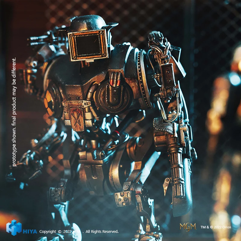 HIYA Exquisite Mini Series 1/18 Scale 5 Inch ROBOCOP2 Battle Damage RoboCain Action Figure - Image 3