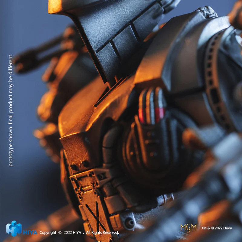 HIYA Exquisite Mini Series 1/18 Scale 5 Inch ROBOCOP2 RoboCain Action Figure - Image 5