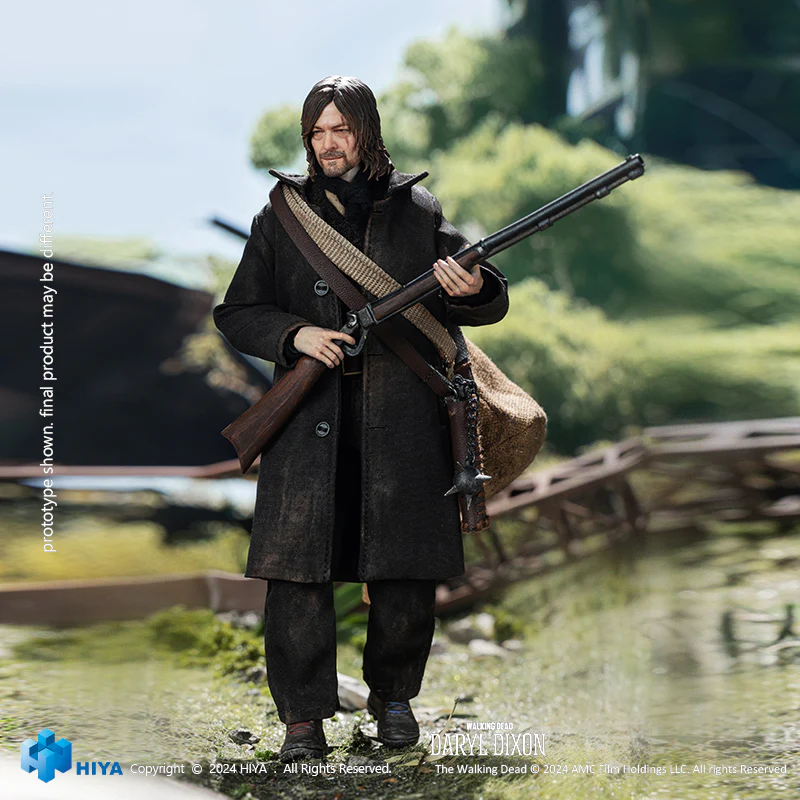 HIYA Exquisite Super Series 1/12 Scale 6 Inch The Walking Dead Daryl Dixon Daryl Action Figure - Image 3