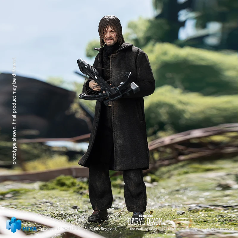 HIYA Exquisite Super Series 1/12 Scale 6 Inch The Walking Dead Daryl Dixon Daryl Action Figure - Image 4