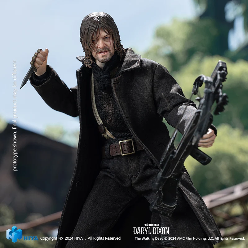HIYA Exquisite Super Series 1/12 Scale 6 Inch The Walking Dead Daryl Dixon Daryl Action Figure - Image 5
