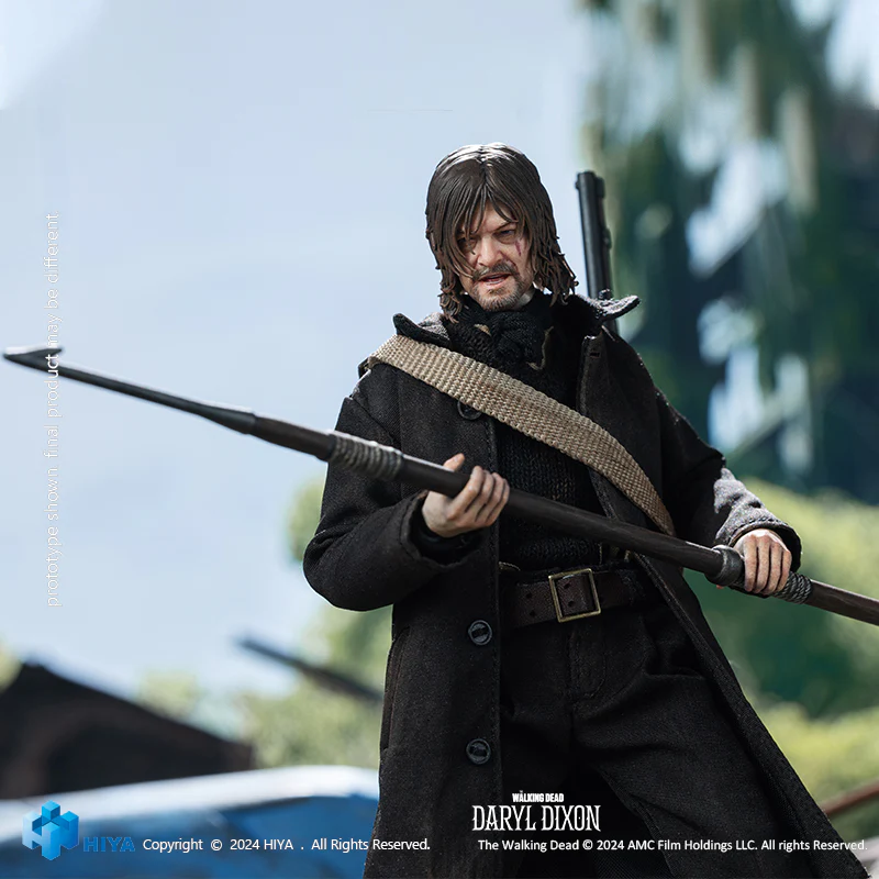 HIYA Exquisite Super Series 1/12 Scale 6 Inch The Walking Dead Daryl Dixon Daryl Action Figure - Image 7