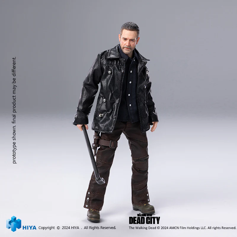HIYA Exquisite Super Series 1/12 Scale 6 Inch The Walking Dead  Dead City Negan Action Figure - Image 10