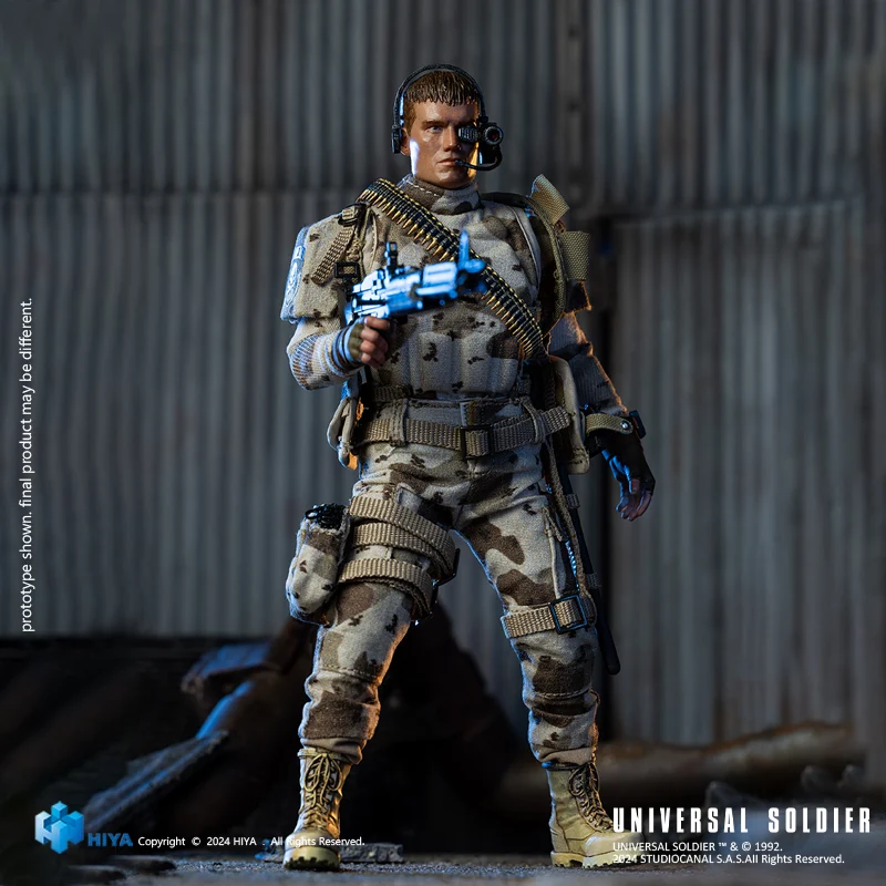 HIYA Exquisite Super Series 1/12 Scale 6 Inch Universal Soldier Andrew Scott Action Figure - Image 3