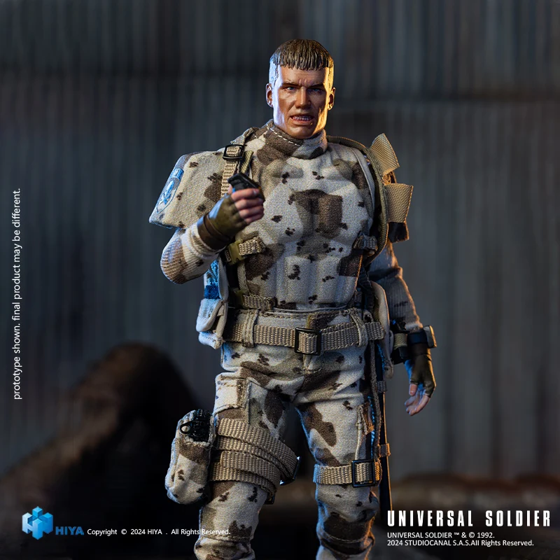 HIYA Exquisite Super Series 1/12 Scale 6 Inch Universal Soldier Andrew Scott Action Figure - Image 6