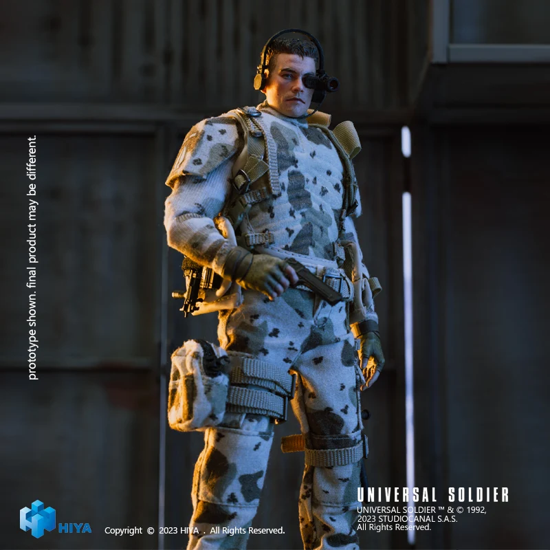 HIYA Exquisite Super Series 1/12 Scale 6 Inch Universal Soldier Luc Deveraux Action Figure - Image 5