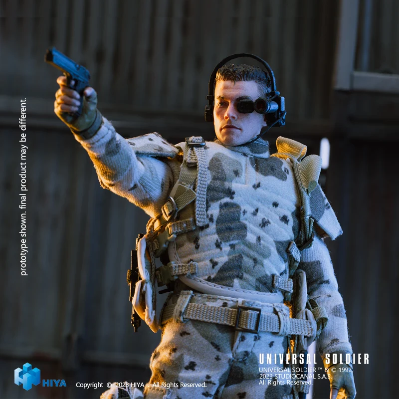 HIYA Exquisite Super Series 1/12 Scale 6 Inch Universal Soldier Luc Deveraux Action Figure - Image 6