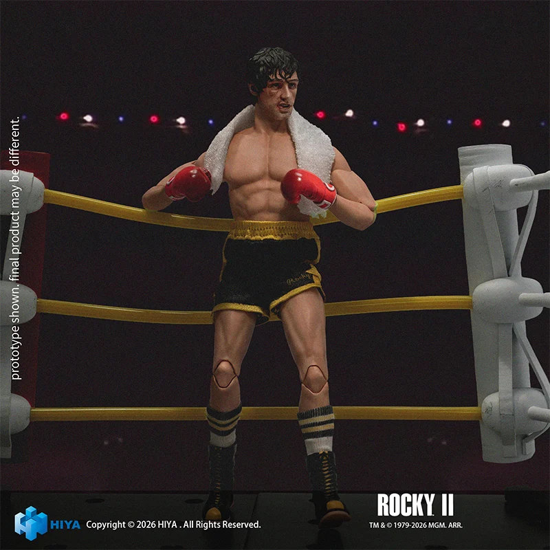 HIYA Exquisite Super Series 1/12 Scale 6.3 Inch Rocky II Rocky Boxer Version Action Figure - Image 4