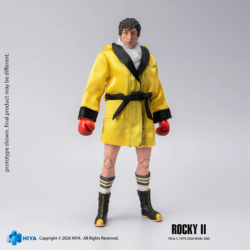 HIYA Exquisite Super Series 1/12 Scale 6.3 Inch Rocky II Rocky Boxer Version Action Figure - Image 6